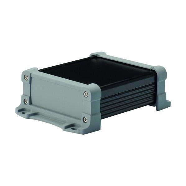 フランジ足付 防水アルミケース ブラック/グレー EXWF9-4-13BG 1点