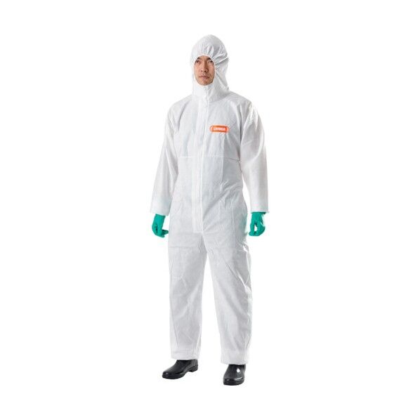 化学防護服リブモアA4000AS耐水圧タイプ(帯電防止付)