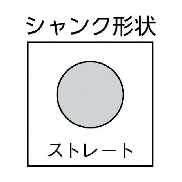 磁器タイル用ドリルビットＴＲタイプ３．０ｍｍ 144 x 31 x 7 mm TR3.0X85 1点