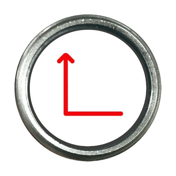 ユニット 埋設管表示ピン 赤矢印 480-831 1個