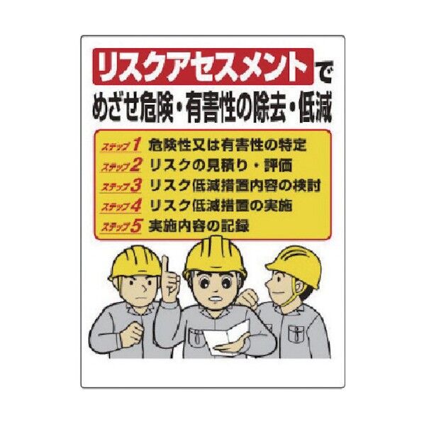 リスクアセスメント標識 エコユニボード
