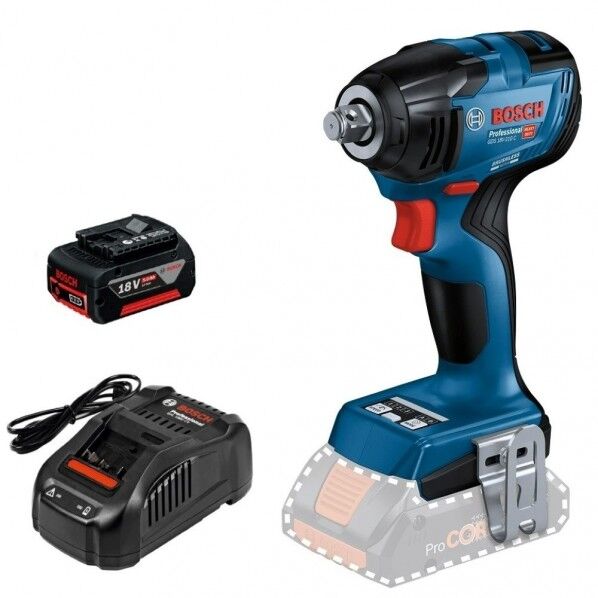 18Vコードレスインパクトレンチ+バッテリー充電器セット