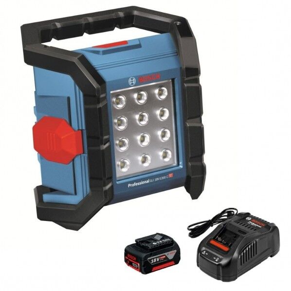 18VコードレスライトLED+バッテリー充電器セット