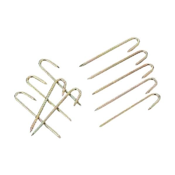 J字型ロープ金具 スチール 10本1組