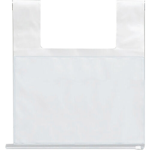 カゴ車用ワンタッチ標識 ポケット式A4横