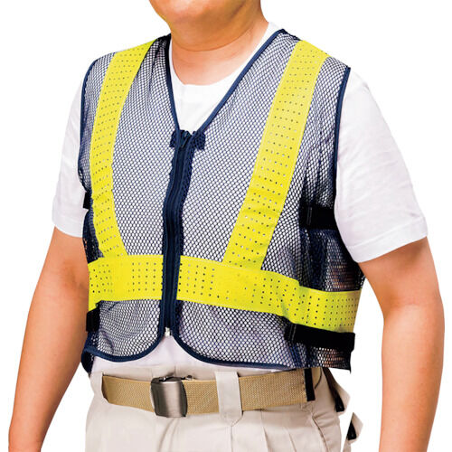 セフティクールベスト紺黄 HO-888 1点