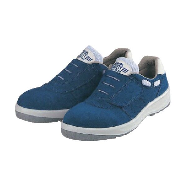 セフティスニーカーマジック青女性用23.5cm 378-46L-2 1