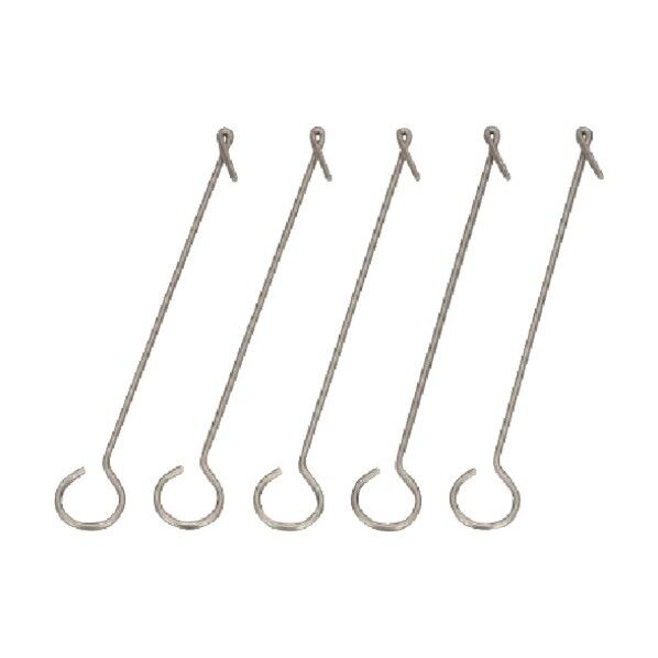 ラクチンフック(5本1組)・ステンレス・線径1.2X長さ80mm