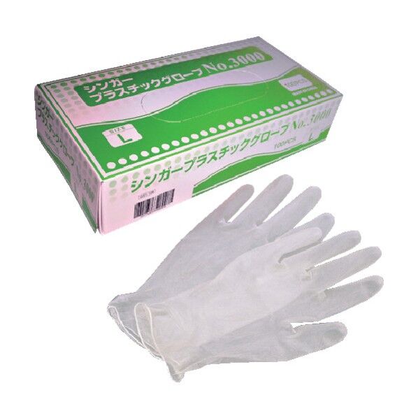 UCD プラスチックグローブ No.3000L (100枚入)