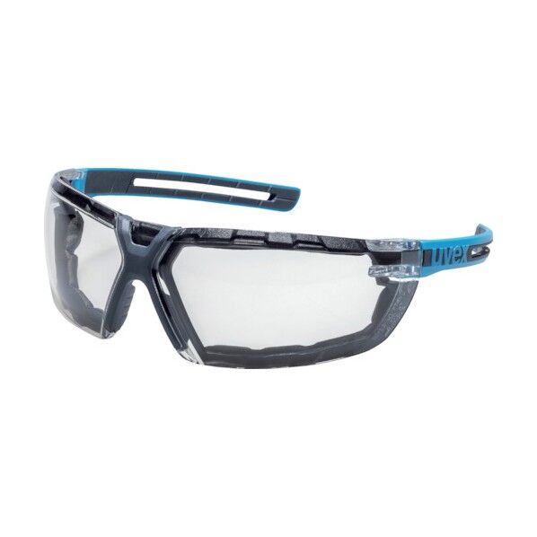 一眼型保護メガネ エックスフィット プロ ガードフレーム付き