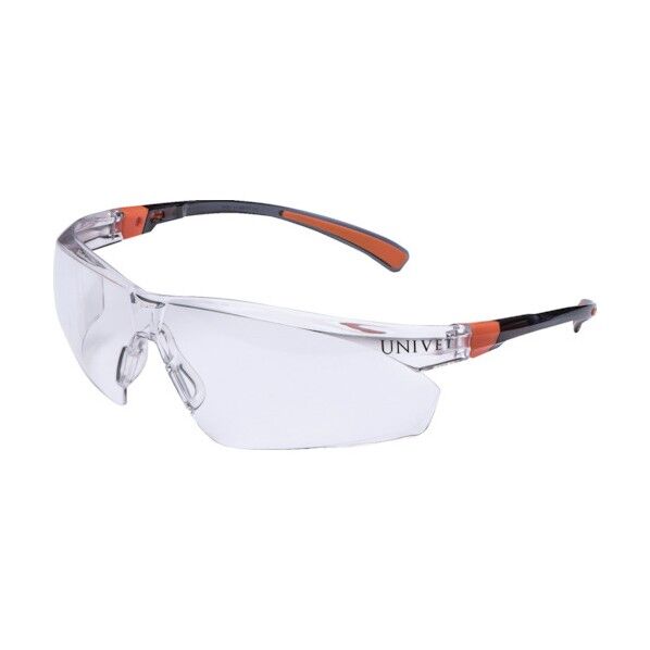 二眼型保護メガネ 506UP ブラック×オレンジ 506U.04.03.00 1点