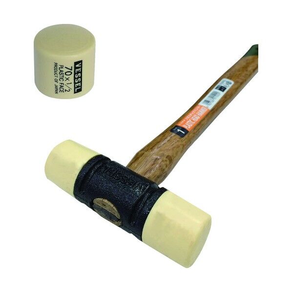 銅ハンマー＃２　交換ヘッド２個付き 銅ハンマー＃2 交換ヘッド2個付き 銅ハンマー＃2 交換ヘッド2