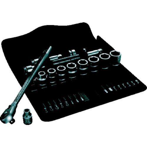 ソケットレンチセット 8100SB11 サイクロップラチェット「メタル」セット 3/8 インチサイズ 004051 1S