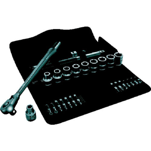 ソケットレンチセット 8100SC11 サイクロップラチェット「メタル」セット 1/2 インチサイズ 004081 1S