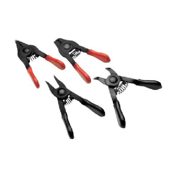 ワールドツール 4PC ミニスナップリングプライヤーセット 02-08220 1点