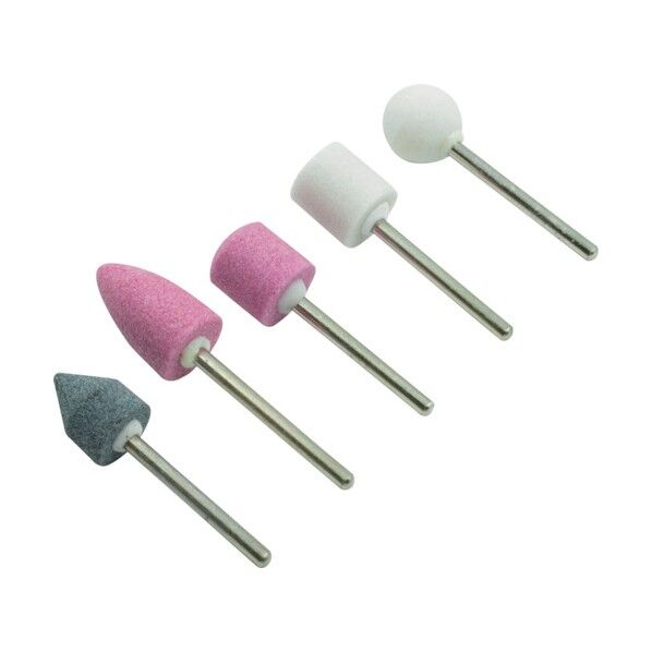 ワールドツール 5PC 軸付砥石セット 3MMシャンク 2011000007584 5S