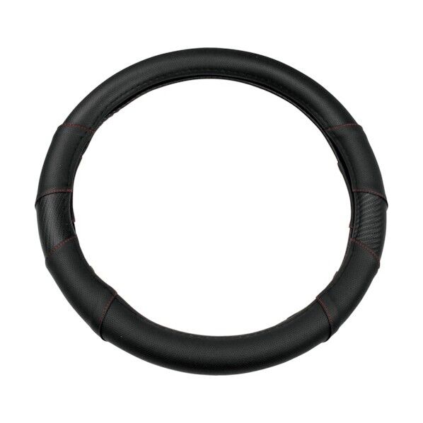 ハンドルカバー カーボン レッドステッチ HC818 16-08180 1点