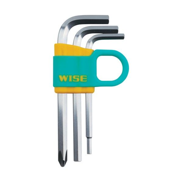 価値ある3本組 六角レンチ(3/4/5/6mm)ドライバー(+2) WLP134-3S 1セット