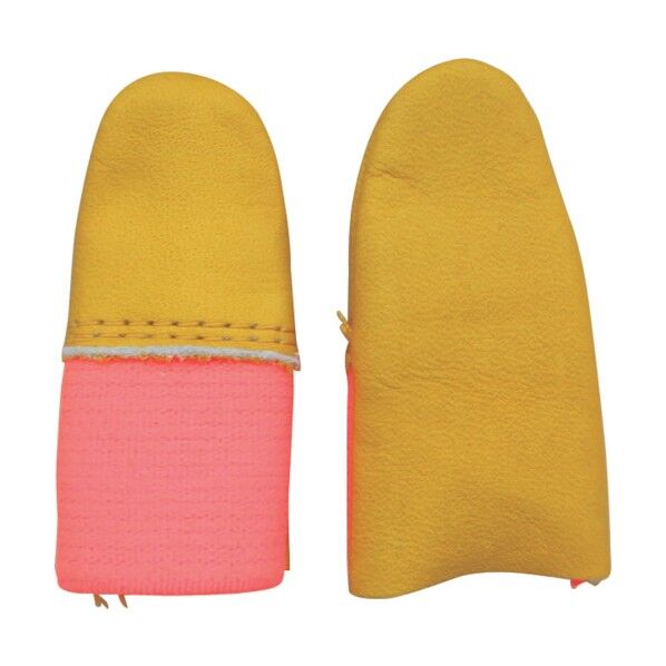 牛革指サック 婦人用