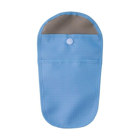 スマートフォン用ポーチ 前ポケット付き(未洗浄)Lサイズ CAC-08P-L 1点