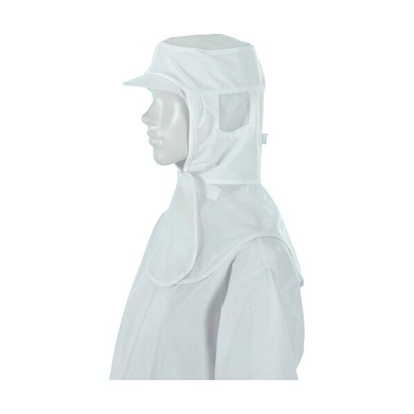白衣フード25400白
