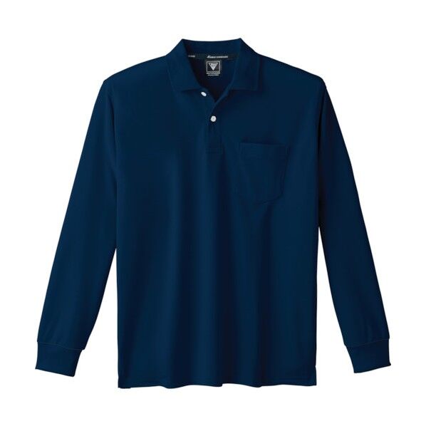 長袖ポロシャツ6035
