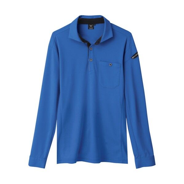 エコ制電長袖ポロシャツ LL 6095-46-LL 1点