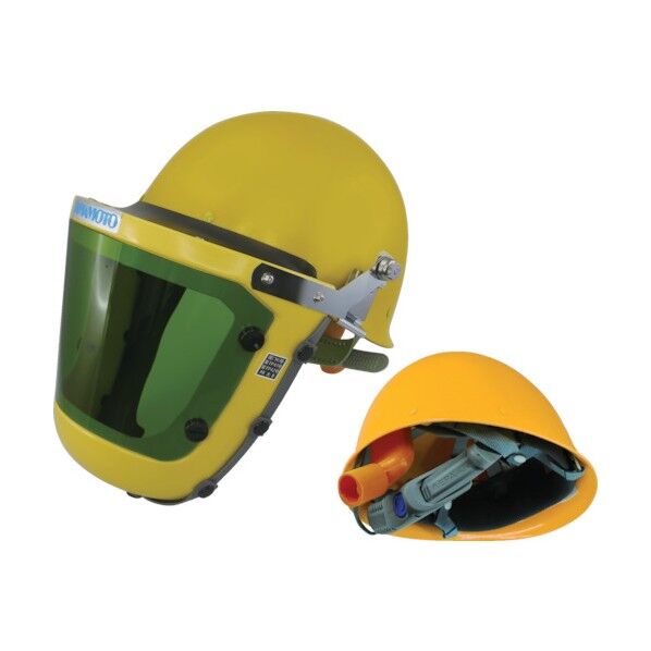 電動ファンパーツ フェイスシールド 遮光レンズ#1.7 ヘルメット付 KF-10W2SOM 1点
