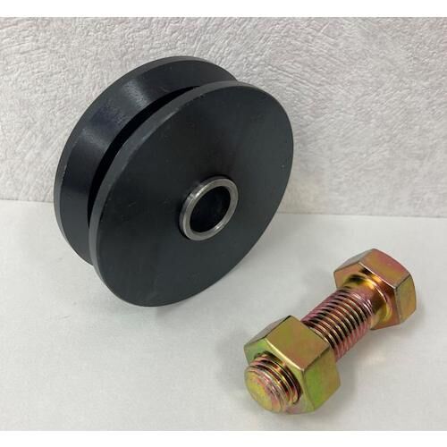 フジキング重量戸車 V型 車のみ(ボルト・ナット付) 90mm K90V-N 1点