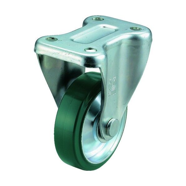 プレート式キャスター Jシリーズ (プレス製ウレタン車) 固定