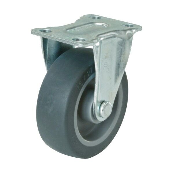 プレート式キャスター Gシリーズ (エラストマー車) 固定