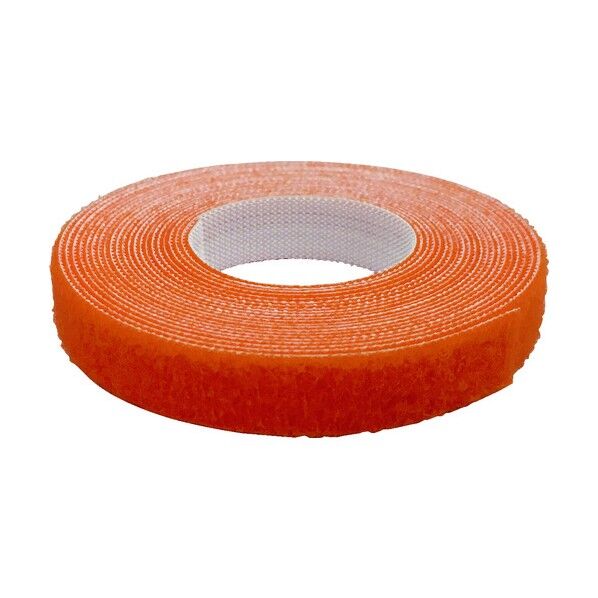 マジックテープ超薄型マジックバンド10mm×3mオレンジ
