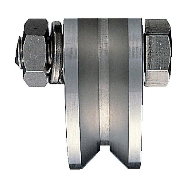 ヨコヅナ ステンレス重量戸車ワイドタイプ 車のみ 200mm V JCPW2005 1