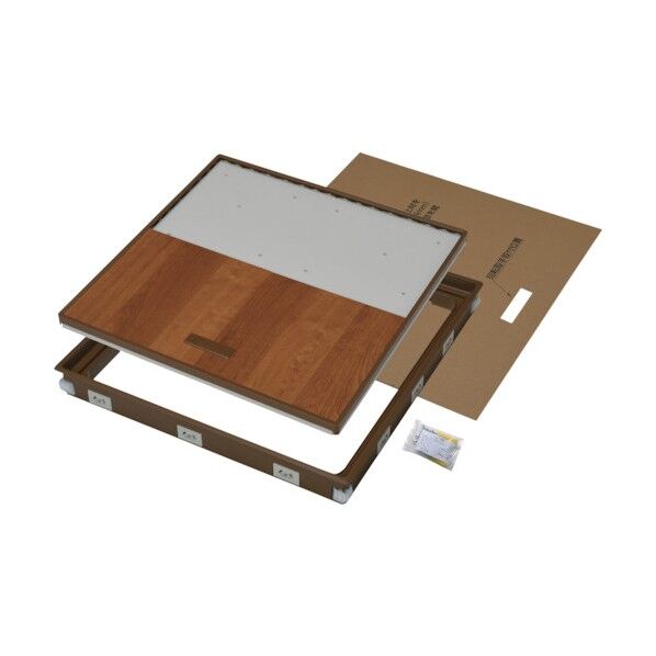 気密樹脂枠床下点検口 PT612K-L 1点