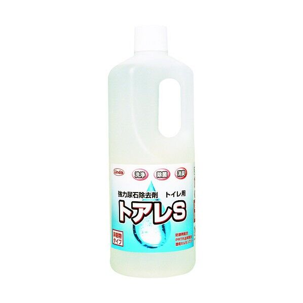 Linda 強力尿石除去剤 トアレS 1L 85 x 85 x 280 mm MD07 1個