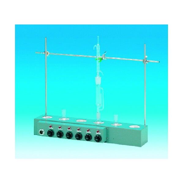 抽出用マントルヒーター 500mL 3連 HKI-B-3 603-60-61-07 1点