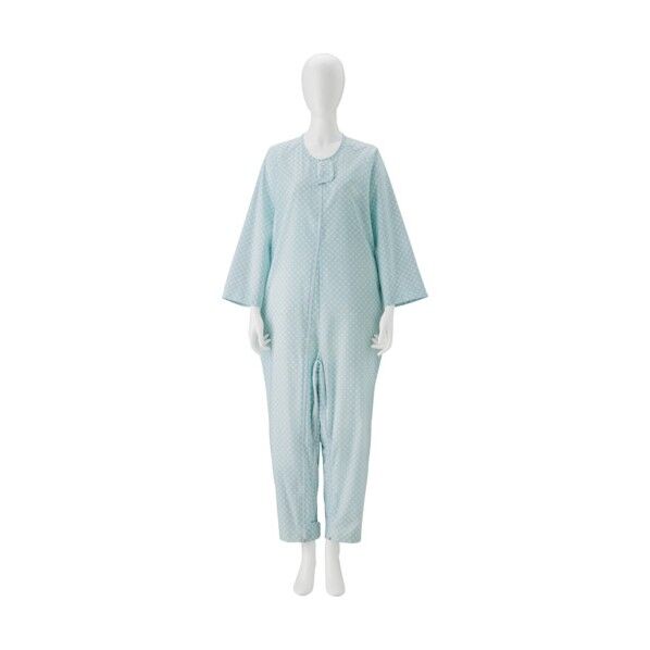 竹虎(R)介護ねまき ブルー M 106623 1着