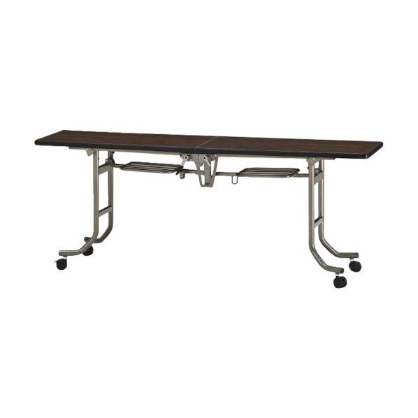 ※法人専用品※藤沢工業 折畳み式フライトテ-ブル 1800X450mm アイボリー FLTS-1845 IV 1点...