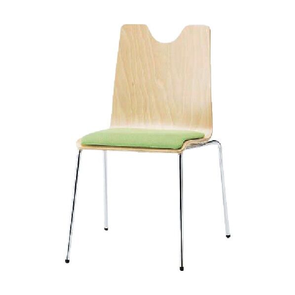 リフレッシュチェア 4本脚 オレンジ RMH-N4 OR 1点