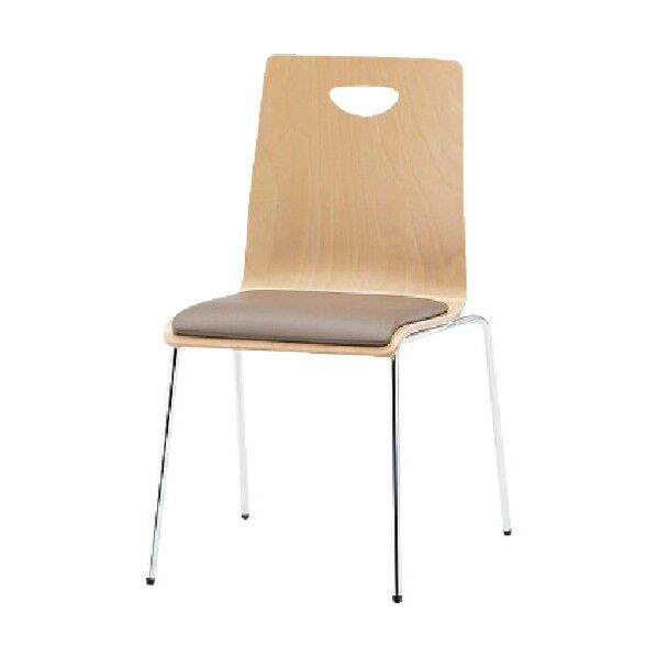 リフレッシュチェア 4本脚 クリアブルー RM-N4 CBL 1点