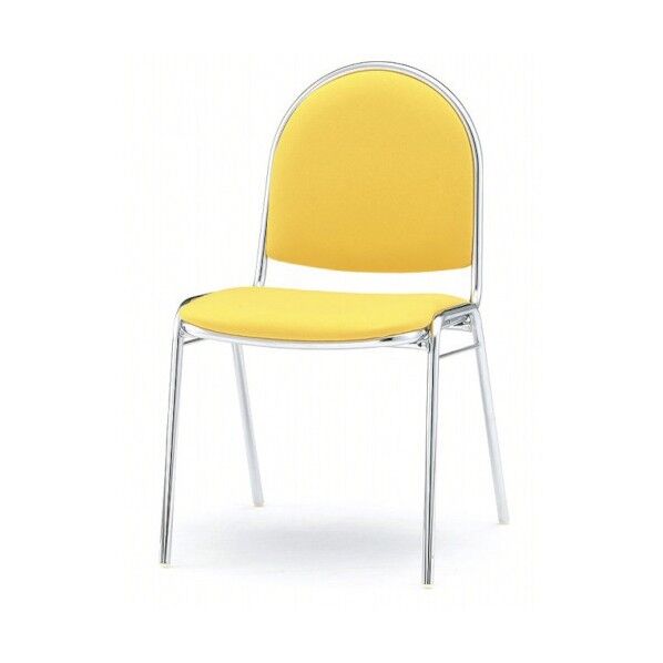 リフレッシュチェア 4本脚 ブラック FSR-R4 BK 1点