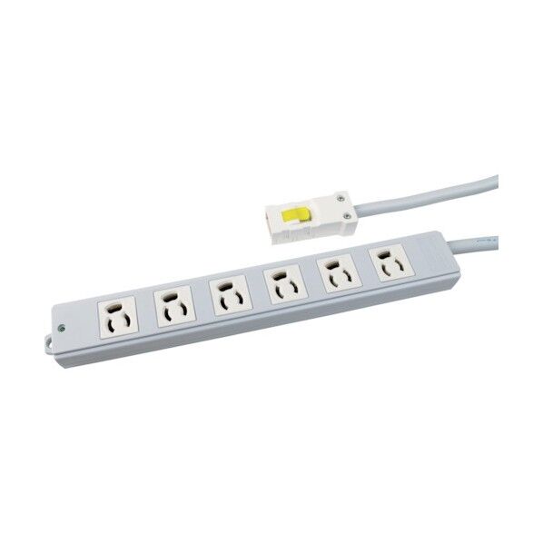 TERADA OAタップ6口 抜止 5m AHY655W 1点