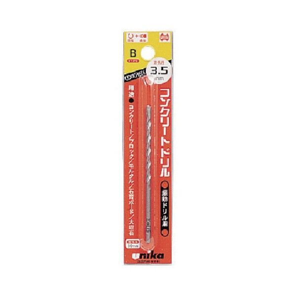 振動用ドリルBタイプ(パック) 3.8×85mm UCD-38BP 1