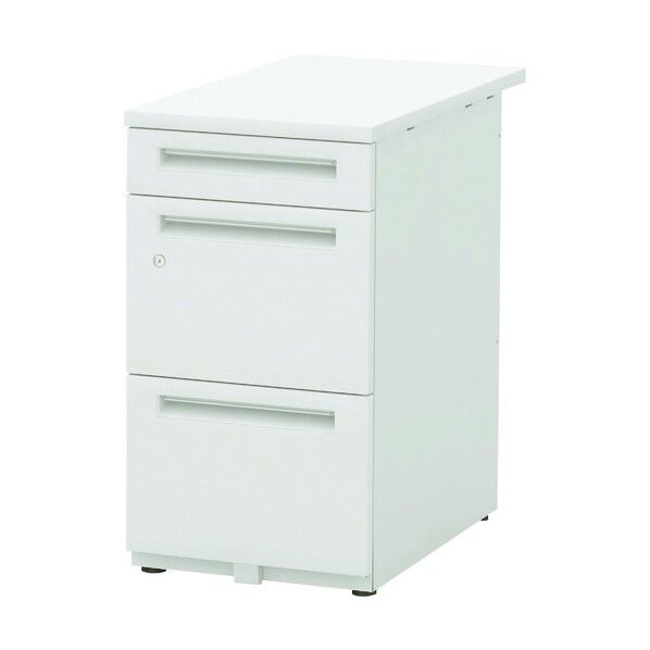 SCAENA/脇デスクSS047A4-3SK OW/PW 5-110-1830 1点