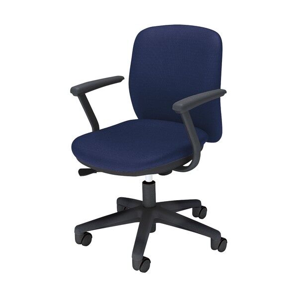 エニーザ/AF2-110B L型肘 PA ダークブルー 5-301-2605 1点