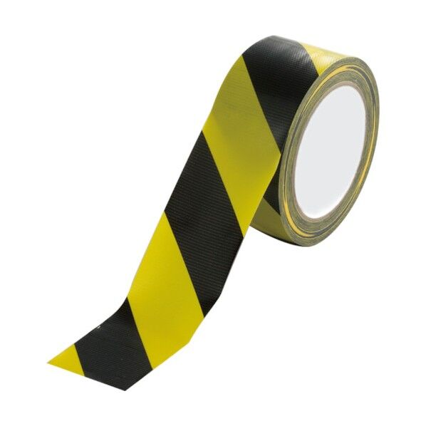 安全標識テープ黄/黒 374-100 1
