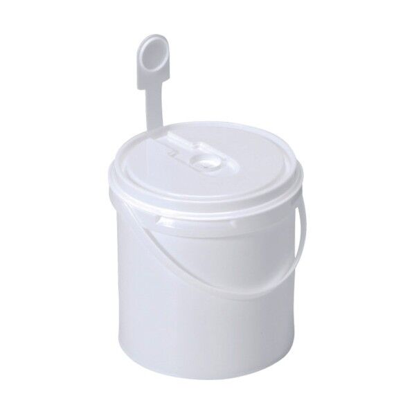 ウェットティッシュ用容器 400450 サンペール#4B(本体+ハンドル)ホワイト SK-SP4BH-WH 1点