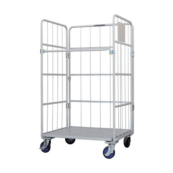 床板スチール製カゴ車