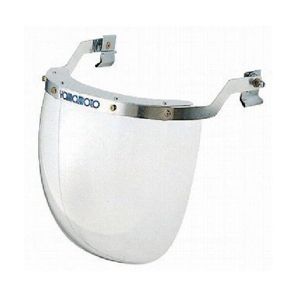 防災面ヘルメット取付タイプ透明