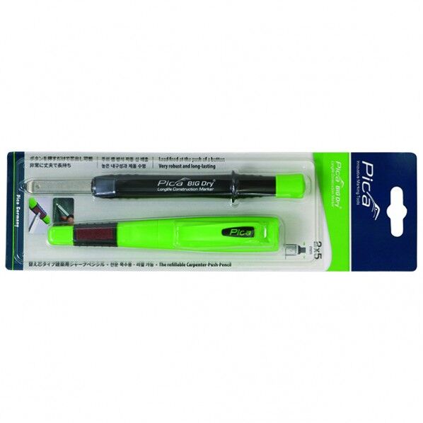 Pica BIG Dry ロングライフ建築用マーカー